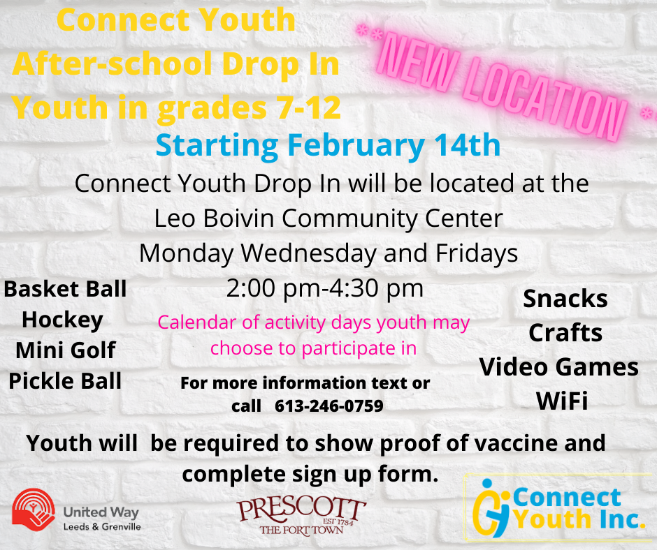 Youth Programming Town of Prescott