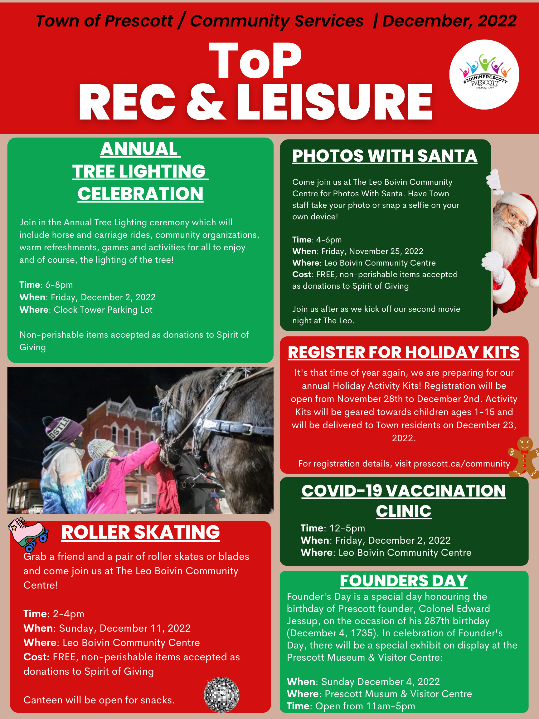 December 2022 - ToP Rec & Leisure Newsletter